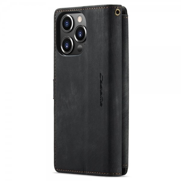 CaseMe iPhone 14 Pro Max -suojakotelo, C30 Series, musta