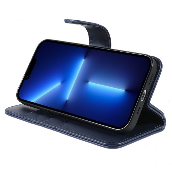 Nordic Covers iPhone 14 Pro Max Suojakuori Essential Leather Heron Blue