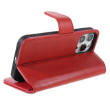 Nordic Covers iPhone 14 Pro Max Suojakuori Essential Leather Poppy Red