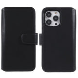 Nordic Covers iPhone 14 Pro Max - Essential Leather -suojakotelo - Raven Black