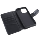 Nordic Covers iPhone 14 Pro Max - Essential Leather -suojakotelo - Raven Black