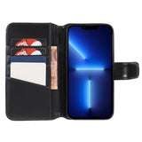 Nordic Covers iPhone 14 Pro Max - Essential Leather -suojakotelo - Raven Black