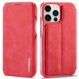 Lc.Imeeke iPhone 14 Pro Max Suojakotelo Kansi Punainen