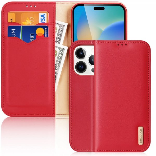 Dux Ducis iPhone 14 Pro Max -kotelo Hivo Series Punainen