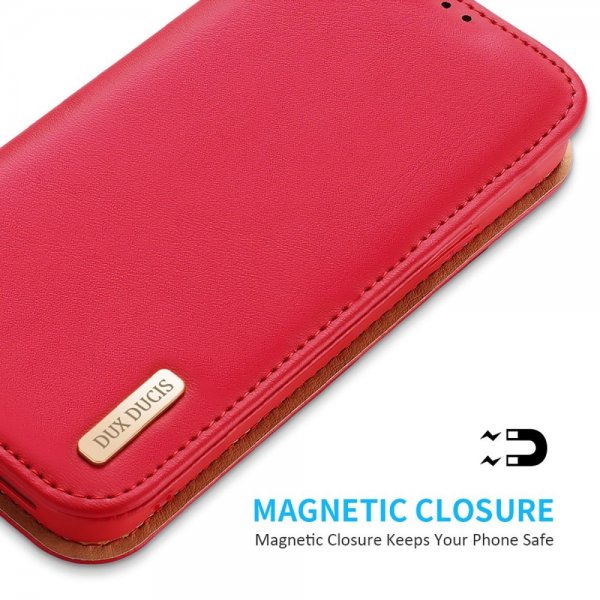 Dux Ducis iPhone 14 Pro Max -kotelo Hivo Series Punainen