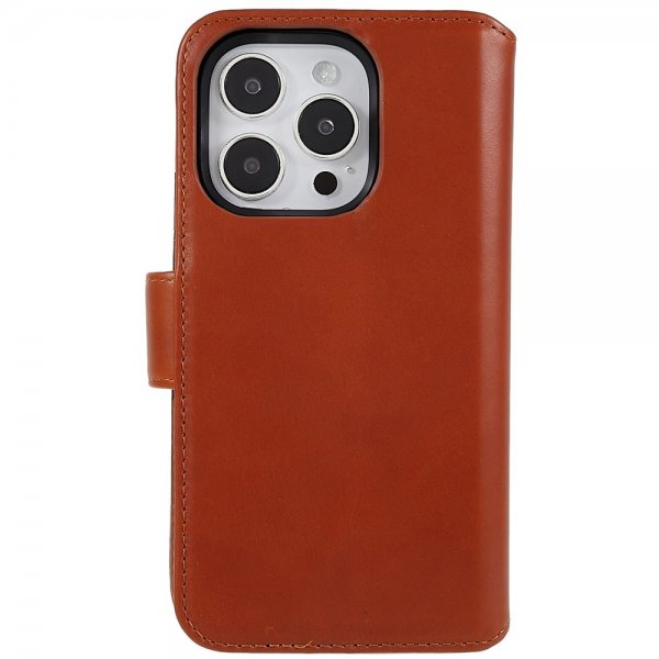 Nordic Covers iPhone 14 Pro Max -suojakotelo, MagLeather, Maple Brown