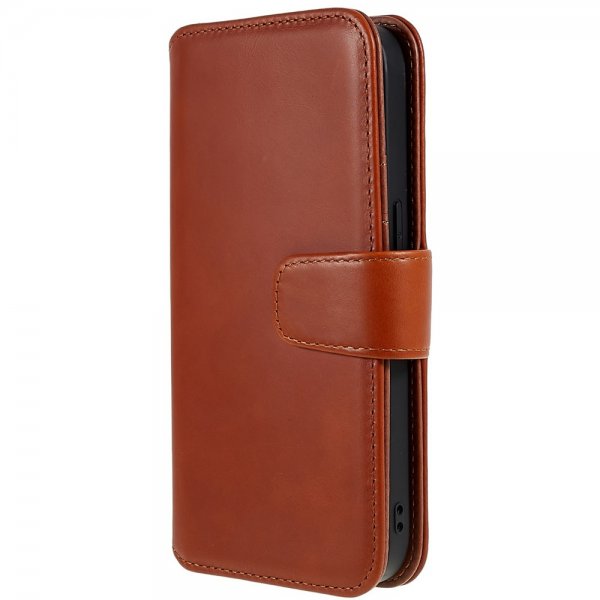 Nordic Covers iPhone 14 Pro Max -suojakotelo, MagLeather, Maple Brown