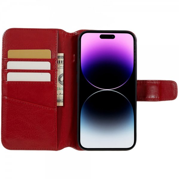 Nordic Covers iPhone 14 Pro Max -suojakotelo MagLeather Poppy Red