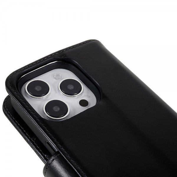 Nordic Covers iPhone 14 Pro Max -suojakotelo MagLeather Raven Black