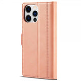 Lc.Imeeke iPhone 14 Pro Max -kotelo korttipidikkeellä, pinkki