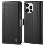 Lc.Imeeke iPhone 14 Pro Max -kotelo korttipidikkeellä, musta