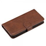 iPhone 14 Pro Max Kotelo irrotettavalla kuorella KT Leather Series-3 Ruskea