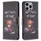 iPhone 14 Pro Max -kuoret – Kuvio: Nalle, Don't Touch My Phone