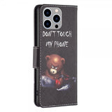 iPhone 14 Pro Max -kuoret – Kuvio: Nalle, Don't Touch My Phone