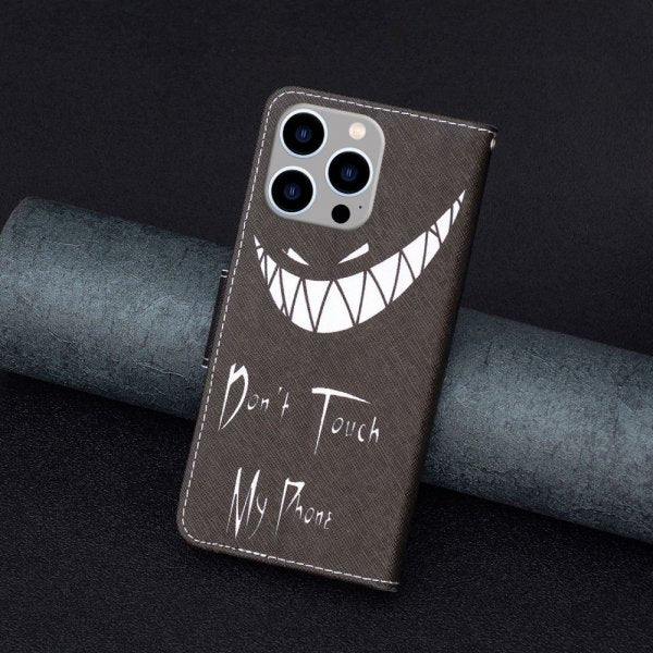 iPhone 14 Pro Max Suojakuori Kuvio Don't Touch My Phone