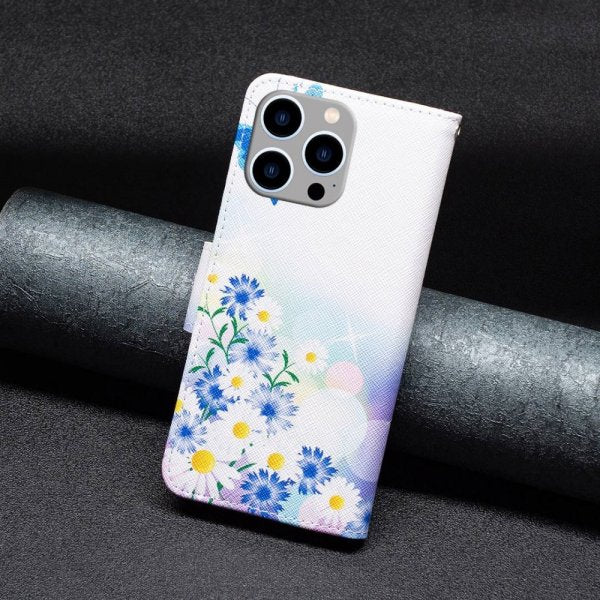 iPhone 14 Pro Max Suojakuori Perhosia ja Kukkia