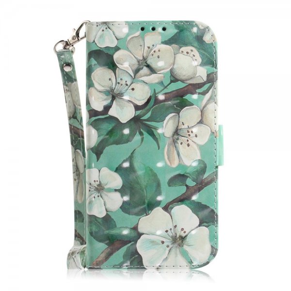 iPhone 14 Pro Max -kuoret kuviolla Valkoisia kukkia
