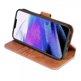 Dg.Ming iPhone 14 Pro Max Retro Ruskea suojakotelo