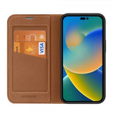 Dux Ducis iPhone 14 Pro Max -kotelo Skin X2 Series, ruskea