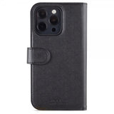 Holdit iPhone 14 Pro Max Suojakotelo Wallet Case Magnet Musta