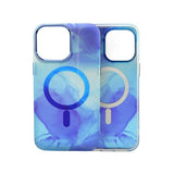 iPhone 14 Pro Max Kuori Kuvio Abstrakti Sininen