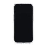 Rvelon iPhone 14 Pro Max -kuori jalustalla ja korttipaikalla, läpinäkyvä