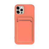 iPhone 14 Pro Max Kuoret Korttipidikkeellä Oranssi