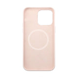 Rvelon iPhone 14 Pro Max Silikonikuori MagSafe Hiekkaruusu