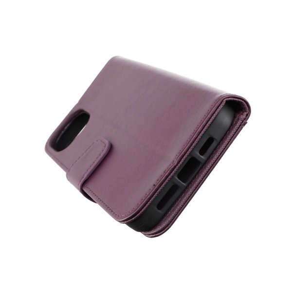 Rvelon iPhone 14 Pro Max Suojaus, avattava korttipaikka, violetti