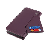 Rvelon iPhone 14 Pro Max Suojaus, avattava korttipaikka, violetti