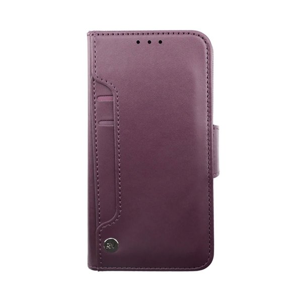 Rvelon iPhone 14 Pro Max Suojaus, avattava korttipaikka, violetti