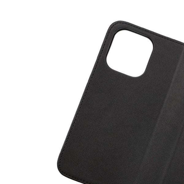 Rvelon iPhone 14 Pro Max Kotelo, aitoa nahkaa, musta