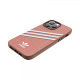 Adidas iPhone 14 Pro Max Skal 3 Stripes Snap Case Alligator Pink