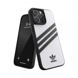 Adidas iPhone 14 Pro Max Kuori 3 Stripes Snap Case Valkoinen Musta