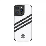 Adidas iPhone 14 Pro Max Kuori 3 Stripes Snap Case Valkoinen Musta