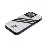Adidas iPhone 14 Pro Max Kuori 3 Stripes Snap Case Valkoinen Musta