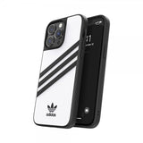 Adidas iPhone 14 Pro Max Kuori 3 Stripes Snap Case Valkoinen Musta