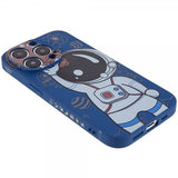 iPhone 14 Pro Max Kuori Astronautti Sininen Ruskea