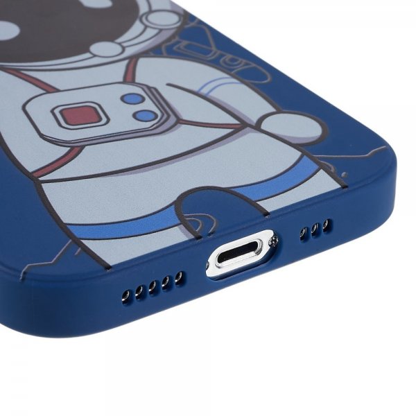 iPhone 14 Pro Max Kuori Astronautti Sininen Ruskea