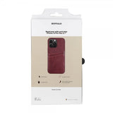 Buffalo iPhone 14 Pro Max -takakuori korttipaikoilla, ruskea