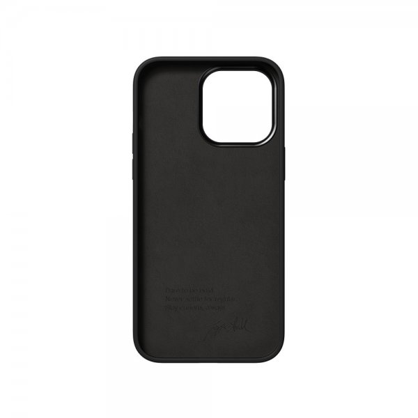 Nudient iPhone 14 Pro Max Kuori Bold Charcoal Black