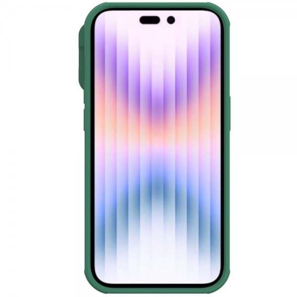 Nillkin iPhone 14 Pro Max Suojakuori CamShield Vihreä