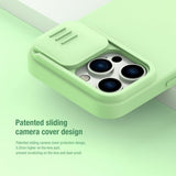 Nillkin iPhone 14 Pro Max Kuori CamShield Silky MagSafe Vihreä