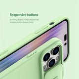 Nillkin iPhone 14 Pro Max Kuori CamShield Silky MagSafe Vihreä