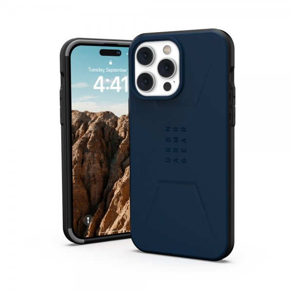 Urban Armor Gear (UAG) iPhone 14 Pro Max Civilian MagSafe -suojakuori, Mallard