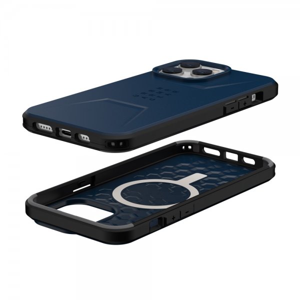 Urban Armor Gear (UAG) iPhone 14 Pro Max Civilian MagSafe -suojakuori, Mallard