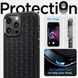 Spigen iPhone 14 Pro Max -suojakuori Cryo Armor Matte Black