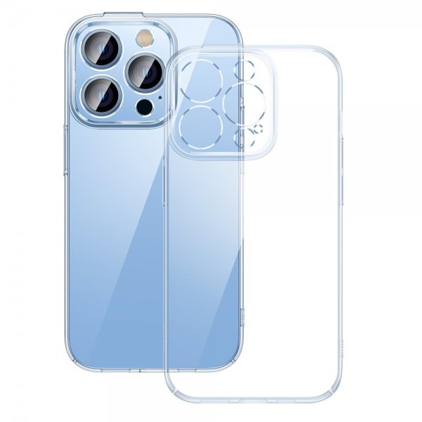 Baseus iPhone 14 Pro Max -suojakuori, Crystal Series, läpinäkyvä