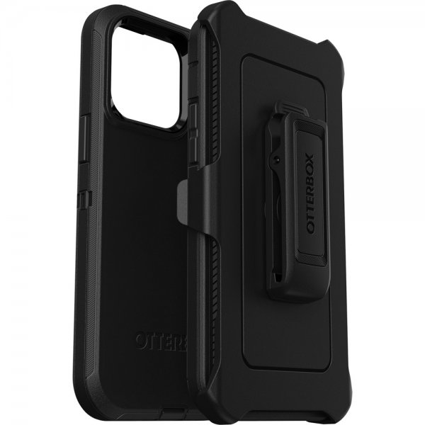 Otterbox iPhone 14 Pro Max Suojakuori Defender Musta