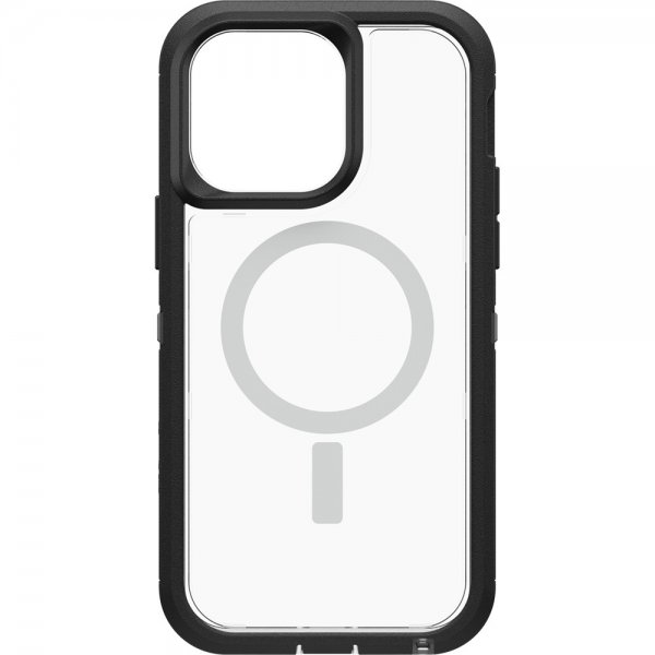 Otterbox iPhone 14 Pro Max -suojakuori Defender XT, musta/kirkas